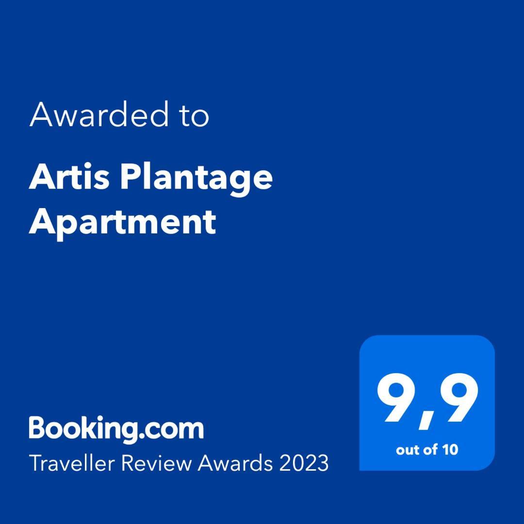 Artis Plantage Apartment Amsterdam Extérieur photo